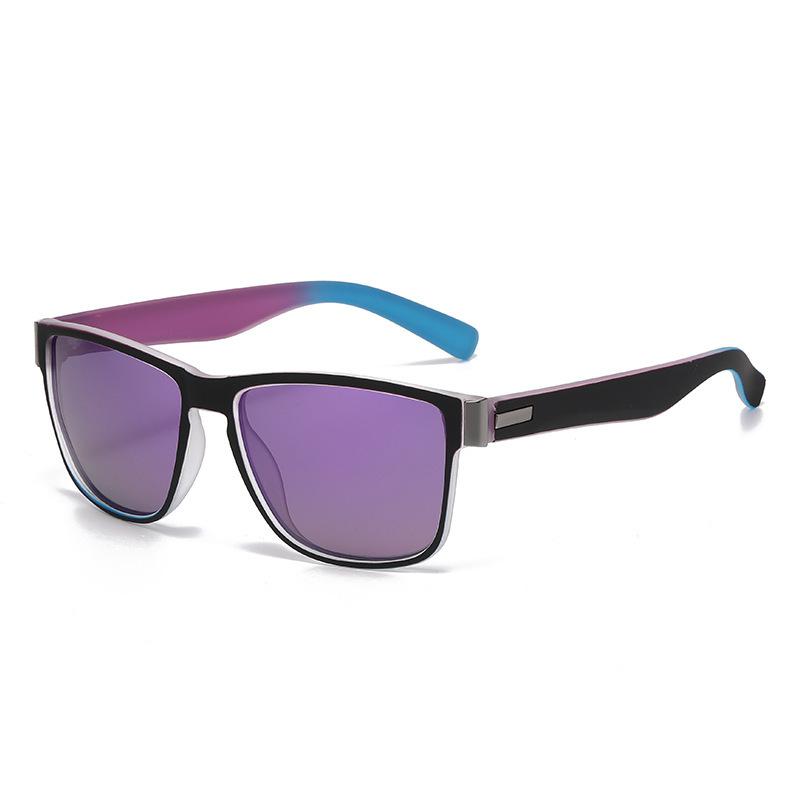 Retro sunglasses cycling driving sunglasses men's and women's polarized sports cycling glasses