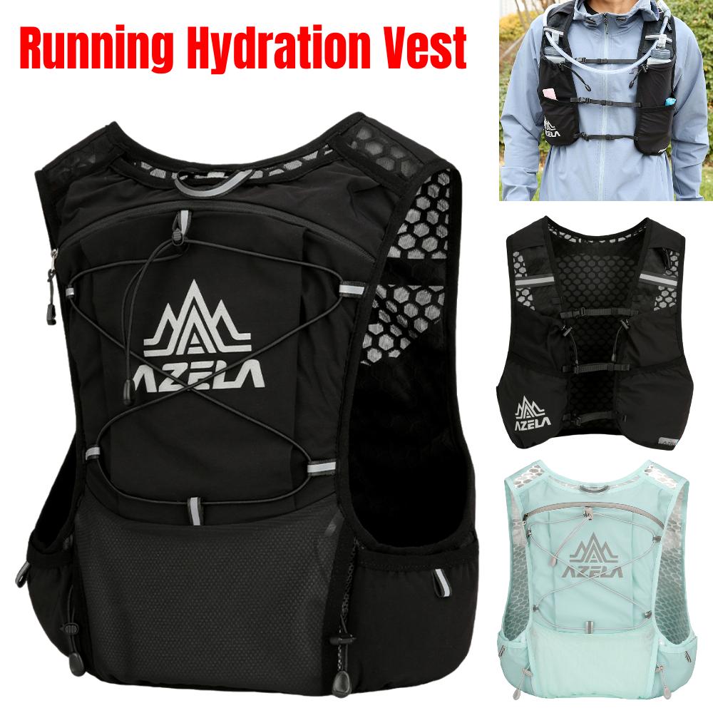 Outdoor Hardloop Hydratatie Vest Rugzak Lichtgewicht Hardloopvesten Mannen Vrouwen voor Trailrunning Tassen Rugzak Marathon Fietsen