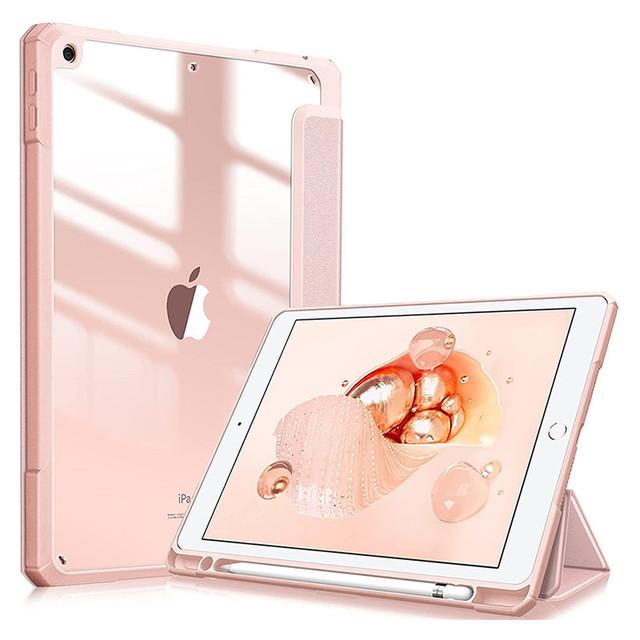 

Чехол для iPad Air 5 4 10,9 2022 года 2021 Pro 12,9 11 Mini 6 10,2 2020 7/8/9, чехол 10-го поколения 2017 18 9,7 5/6, чехол-подставка для планшета iPad Pro 11 2018 розовый