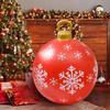 Christmas Inflatable Balls Outdoor YardOrnament Holiday Party Decoration XmasTree Hanging Indoor Outdoor Festival Decor Supplies