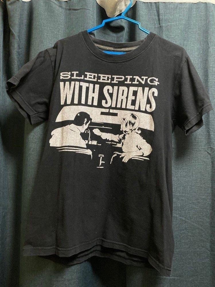 Vintage sleeping with sirens rock band short sleeve shirt KV26421 Unisex T-Shirt L