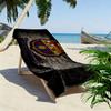 FC Barcelona Print Beach Towel, Large Soft Quick Dry Towel for Beach Camping Swimming
