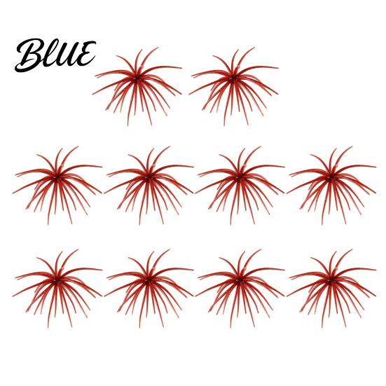 Elastic Soft Baits for Saltwater Floating Sea Urchin Lures, Highly TPE Bionic Fishing Baits, Bass Flexible Realistic Tentacles Lures Trout Bluegill