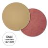 Cross-Border Double-Sided PU Leather Waterproof Non-Slip Coasters - Customizable Corporate Logo Insulation Pads
