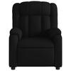 Vidaxl Foldable Massage Armchair, Black, Fabric Upholstered