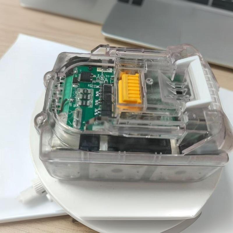 10*18650 Transparent Lithium Battery Case Box Kit Bsm Balance Charge Pcb Board Diy For Batteries Bl1830 Shell Housings