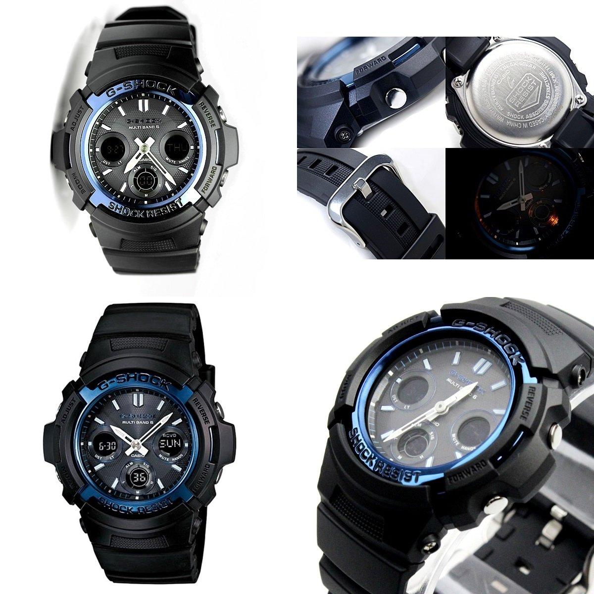 

Водонепроницаемые 20 АТМ Солнечные часы с пластиковым ремешком для мужчин G-SHOCK Радиоуправляемые Цифро-аналоговые (AWG-M100A-1A, AWG-M100B-1A, AWG-M100MR-4A)