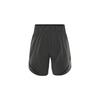 Jordan Solid Color Logo Print High Waist Straight Leg Shorts Women shorts Black DQ4456-010