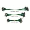 20pcs 15/20/30cm Stainless Steel Wire Leader Fishing Leash With Swivel Anti-bite Line Leadcore For Lure Accessories Pike