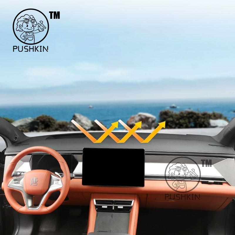 RHD LHD For BYD Sealion 8 ATTO 8 Tang L EV DMI Dashboard Cover Instrument Panel Mat Sun Shade Anti-slip Carpet Pad Accessories