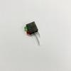 3MM Green/Red LED Spacer Set: Green Top, Red Bottom Light Emitting Diode Holder with Lampshade