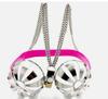 New 3 Colors Stainless Steel Women Adjustable Chastity Bra Lock Female Chastity Device Breast Protection Roleplay Sex Toys