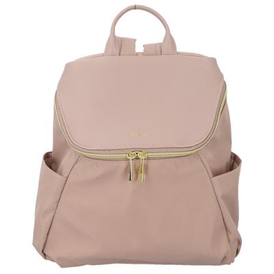 Glossy Combi A5 Backpack, Water-Repellent, Self-Standing, Lightweight, Synthetic Leather