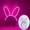 LED Glowing Hairband For Parties With Color Changing Lights And Comfortable LED Costume Props Role Play Birthday Party