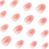 Simple blush popular nail art wearing nail North America hot-selling short square nail wearing nail piece