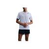 Logo Short Sleeve Round Neck T-Shirt Men Tops White HJ3377-057