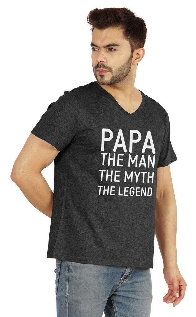 7417 Fawn Letter Printed T-Shirt