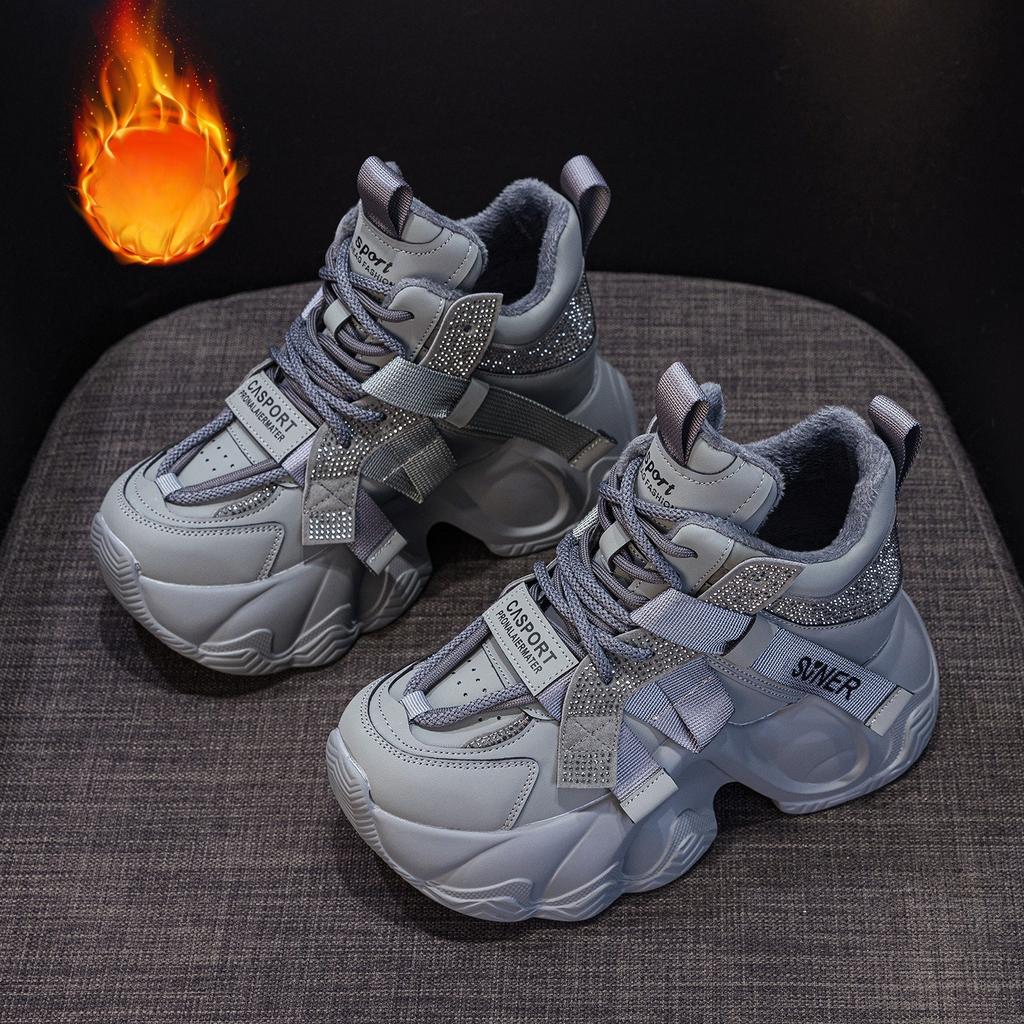 Thick-soled Dad Shoes Are Casual, Versatile and Fashionable Women's Shoes for Height Increase