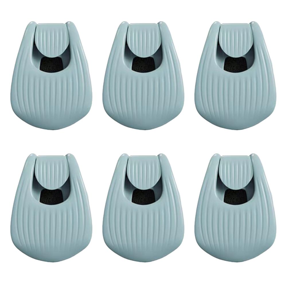 6/12 Stück Angelrutenhalter Befestigungsclip Köderruten Bündelklemme Strandangelrutenhalter Kompakter Befestigungshalter Angelwerkzeuge