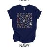 Boho Bird Shirt Bird Watching Gift Bird Watcher Shirt Cottagecore Garden Bird Tshirt Short Sleeve Y2K Unisex Shirt Streetwear