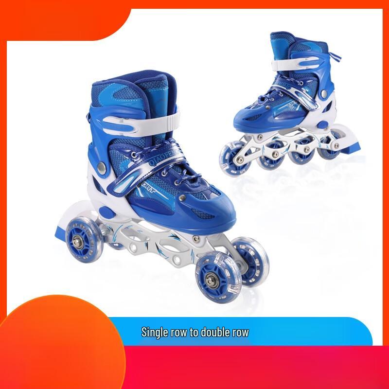 WEZHO Adjustable 2-in-1 Roller Skates