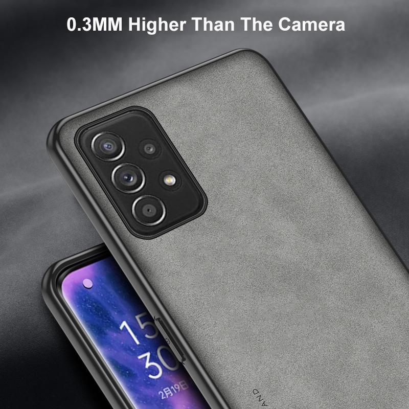 Luxury PU Leather Case For Samsung Galaxy A52 A72 A52S 5G Cover Business Silicone Protection Phone Case For Samsung A52S Coque