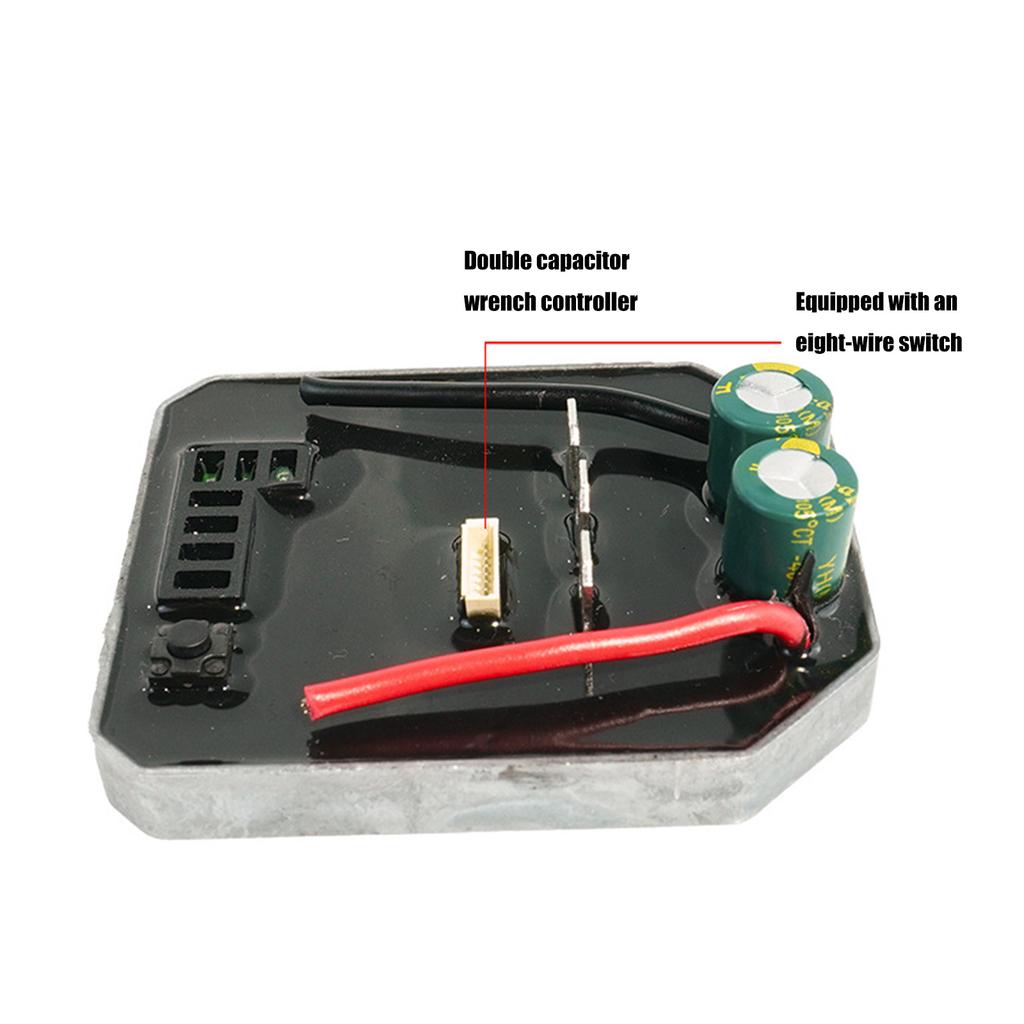 Brushless Motor Electric Wrench Controller Module Drive Circuit Board For Electric Wrench Tool Features Adjustable Speed