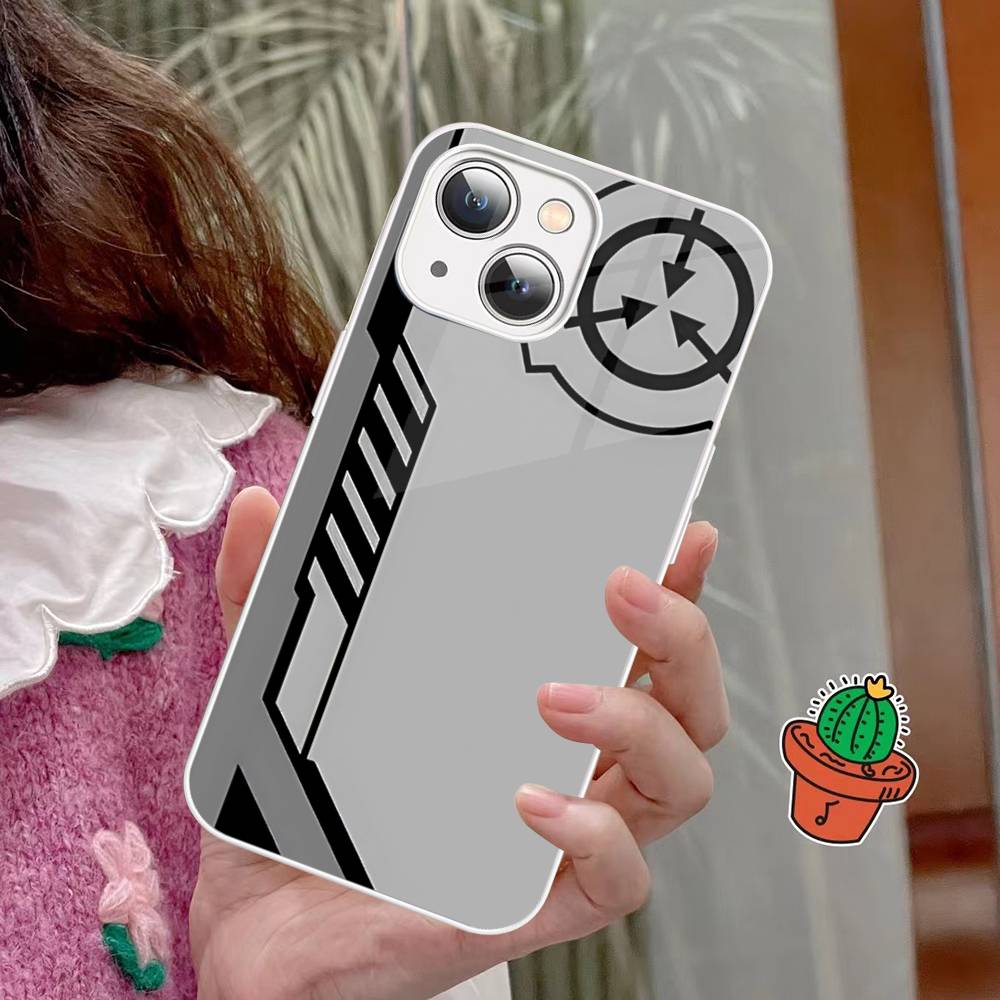 SCP Foundation Game Sci Fi Tempered Glass For Iphone 14 13 12 11 Pro Mini XS MAX 14Plus X XS XR Fundas