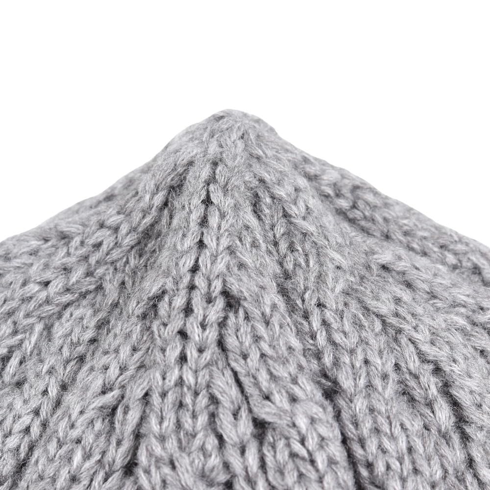 The North Face Cable Unisex Knit Cold Mixed Free Size Beanie, Cap, Weather, Gray,