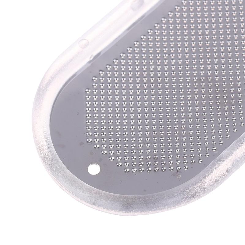 Pedicure Tools Heel Scratcher Files Artifact Exfoliating Calluses Brush Stainless Steel Foot Sharpening Double-Sided Pedicura