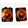 Powerful Side Front Fender Light Halogen Marker Position Turn Signal Light For Jeep Wrangler JK 07-17 55077894AD 55077895AD