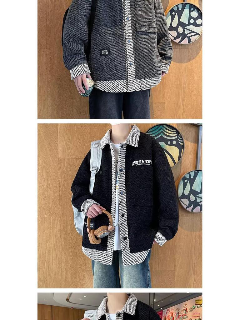 2026 Men's High-End Loose Casual Jacket - Shirt Style for Spring and Autumn