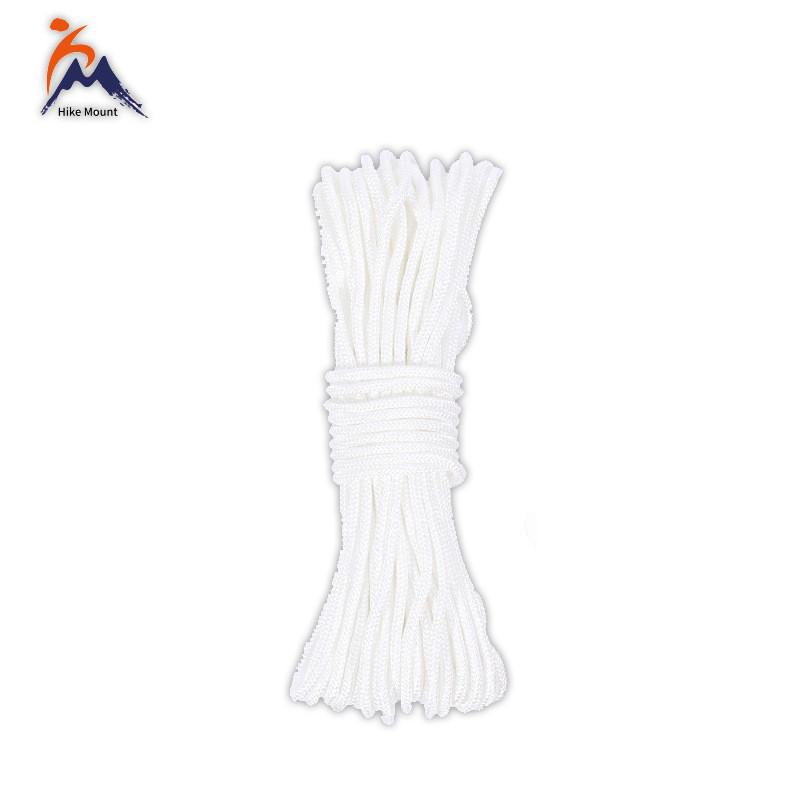 Outdoor Awning Pole Rope - 4mm & 5mm Thick Windproof with Buckle, Tent Rope, Clothesline, Bundling Rope