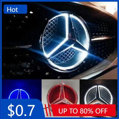 Car Sticker Car Front Grilled Star Emblem LED Illuminated Logo for Mercedes Benz W447 V-class VITO Mercedes Benz W447