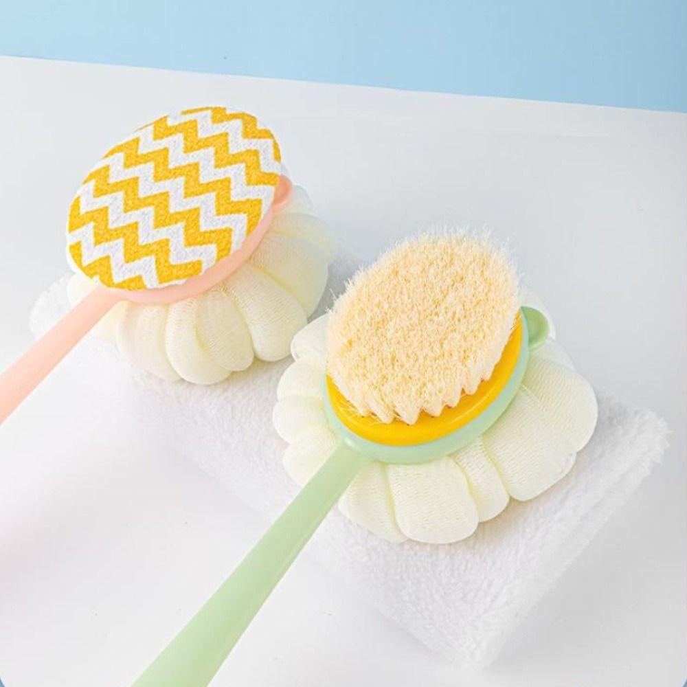 Skin Cleaning Exfoliating Sponge Long Handle Cleaning Tool Shower Brush Bath Brush Body Brushes