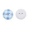 100Pcs Simple Buttons Durable Exquisite Crafts 2 Holes Buttons for Cardigan Sweater