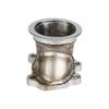 2.5"/63mm Vband Clamp Flange Er Down Pipe Adapter V-Band Downpipe Connector Stainless Steel for T25 T28 GT25 GT28