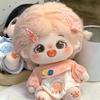 Cartoon T-shirt 20cm Cotton Doll Clothes Peaked Cap Plush Doll Clothes  20cm Cotton Doll