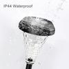 4 Packs Outdoor Lawn Lamp Solar Powered Pathway Light Landscape Decorative Garden Lights Waterproof Glass Lampshade