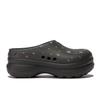 adidas Originali AdiFOM Stan Smith Mule Pantofole a Punta Chiusa Unisex Nero Marrone IE4626(team956-)