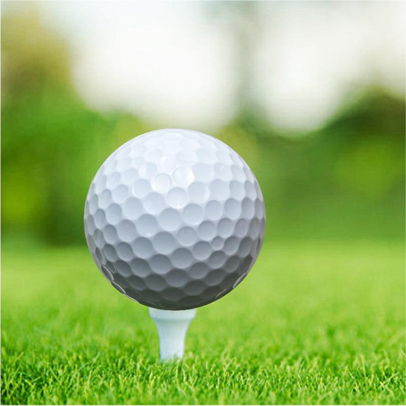 Golf Two-tier Game Ball, Long-range High Elasticity, Double-tier Game Ball