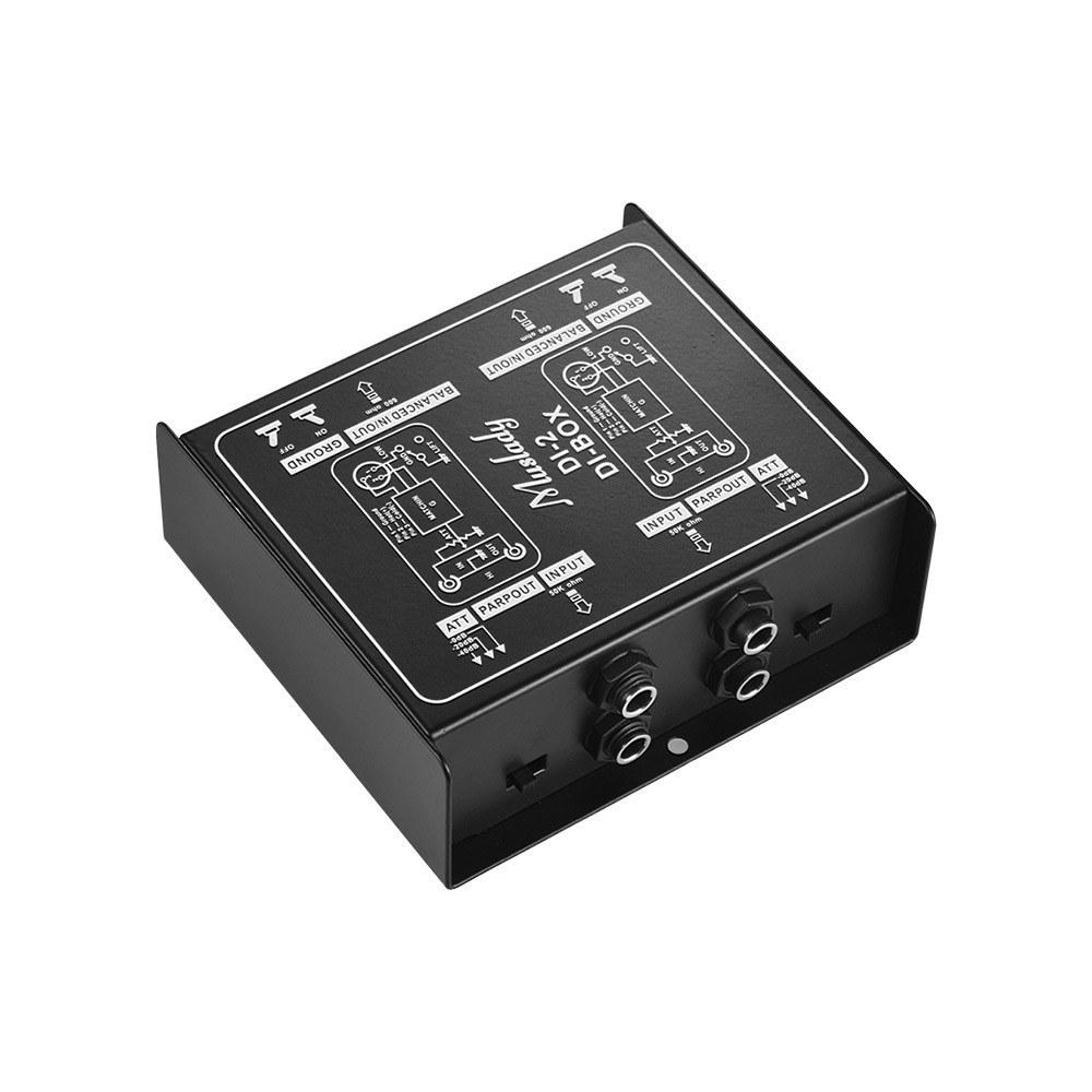 zrshygs Professional DIRECT BOX Dual-Channel Passive DI-Box Direct Injection Audio Box zrshygs Professional DIRECT BOX Dual-Channel Passive DI-Box Direct Injection Audio Box