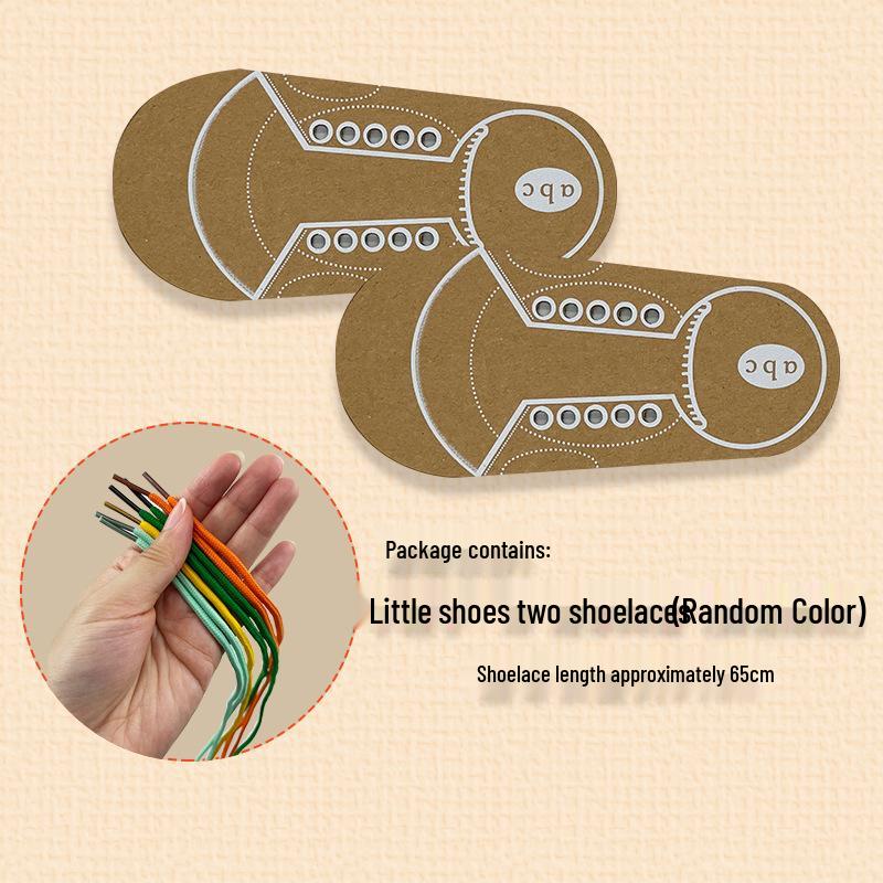 

Научитесь завязывать шнурки - Обучающий игровой набор для детского сада