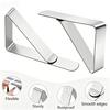 4-12Pcs Stainless Steel Table Cloth Clip Wedding Picnic Table Cover Clip Holder Tablecloth Stable Clips for Restaurant Fixed Clip