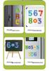 Magnetic Alphabet & Number Stickers for Kids - Educational Refrigerator Teaching Aids