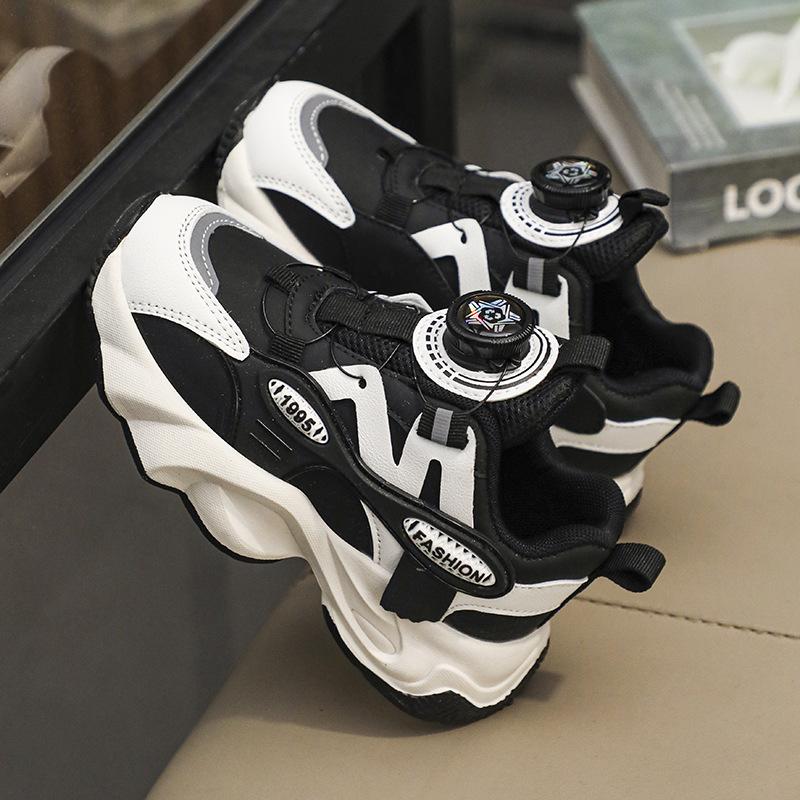 New Spring and Autumn All-match Running Shoes for Boys, Handsome, Comfortable, Wear-resistant and Soft-soled Sports Shoes