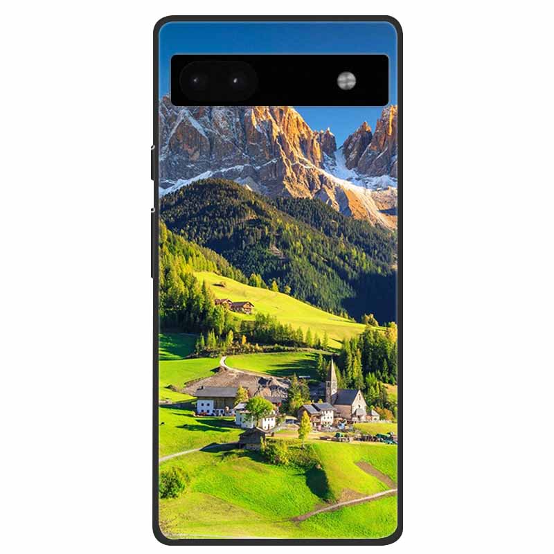 

For Google Pixel 6a Case Luxury Soft Silicone Back Cover Phone Case for Google Pixel 6 Pro Coque Pixel6 Bumper GX7AS G1AZG Funda Google Pixel 6a