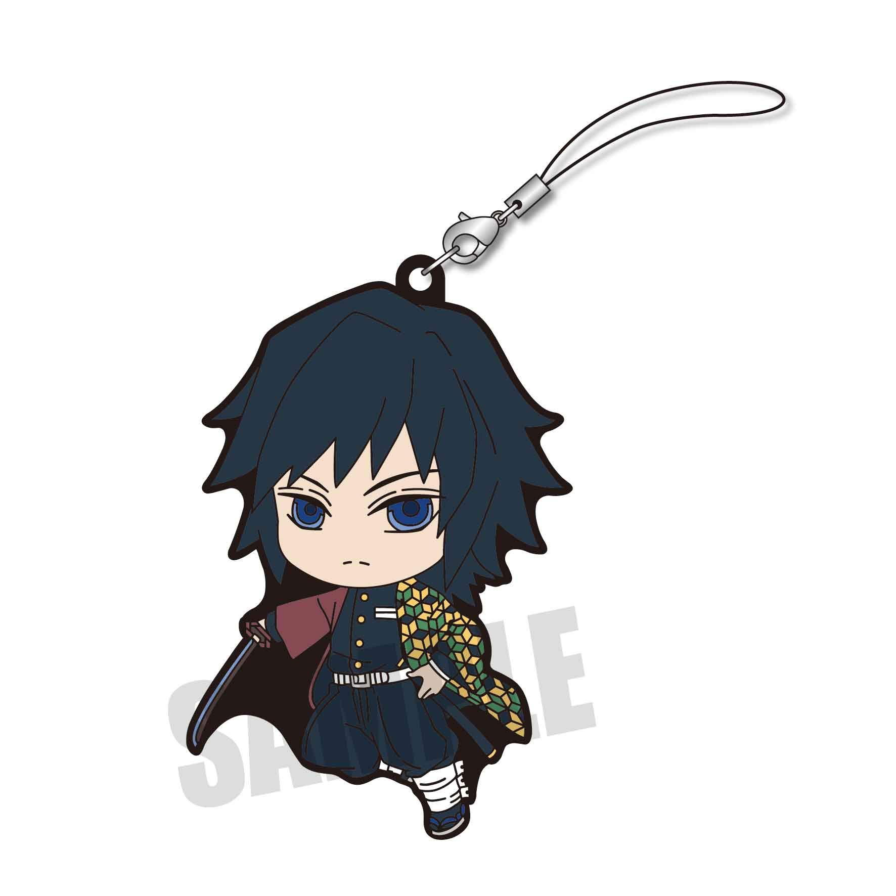 

Tekutoko Rubber Strap Kimetsu no Tomioka Giyuu Demon Slayer Yaiba w55 xl72
