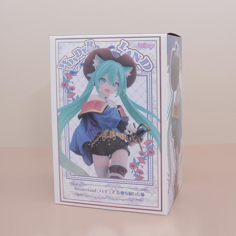 Figurină Anime Hatsune Miku Tărâmul Basmelor Hatsune Miku Motanul Încălțat Figurine de Acțiune Kawaii Colecție pentru Adulți Model Jucărie Cadou
