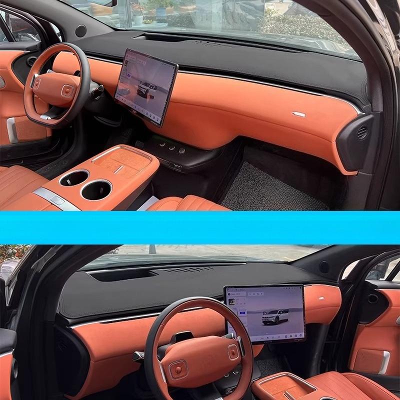 For DEEPAL E07 2025 2026 Car leather Dashboard Sun Shade Cover Mat Avoid Light Pad Non Slip Pad Carpet Accessories
